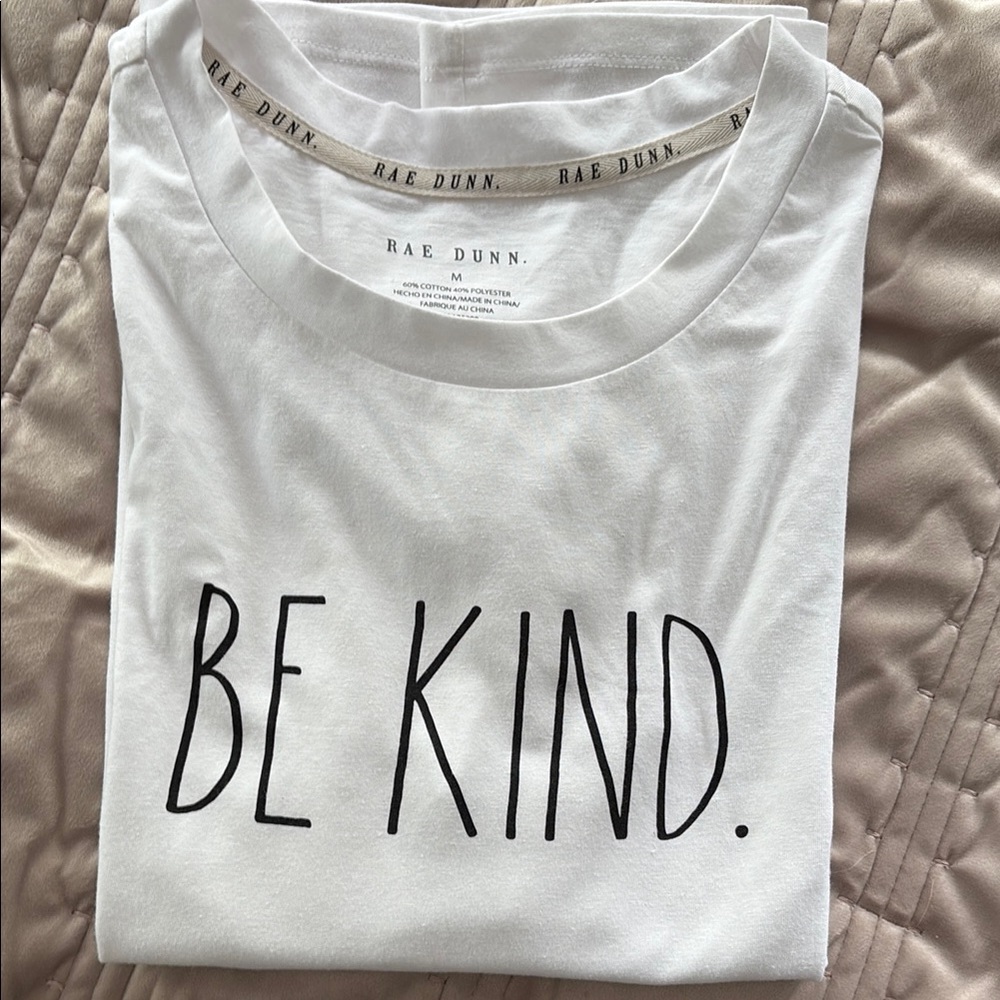 White 'Be Kind' T-Shirt